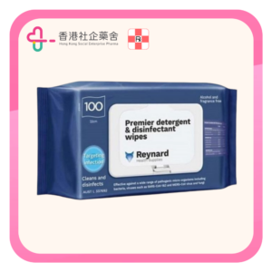 Premier 清潔消毒濕巾 Detergent & Disinfectant Wipes 100 pcs