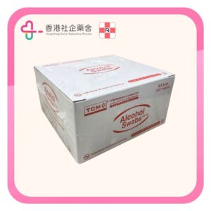 TCM 酒精消毒打針紙 6x2.8cm