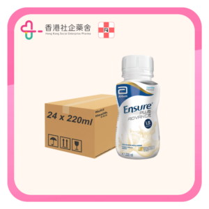 ENSURE PLUS ADVANCE VAN BTL 220ml 24支