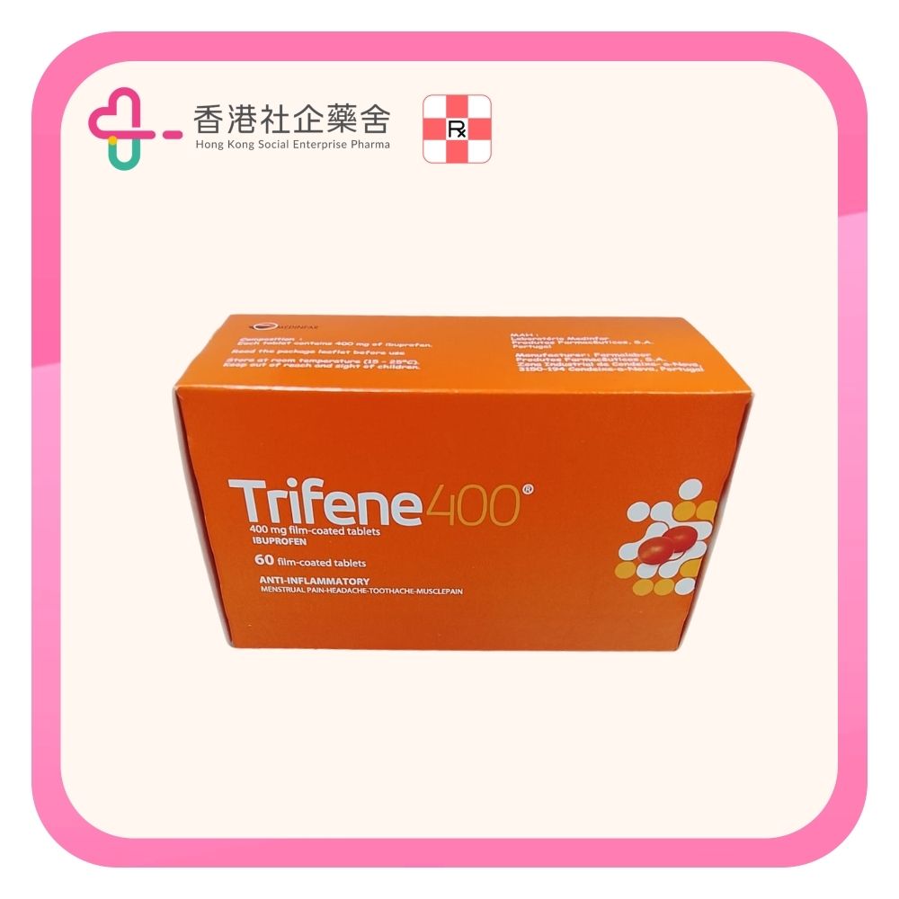 Trifene tablets 400mg 60BP